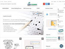 Tablet Screenshot of omrscanner.com